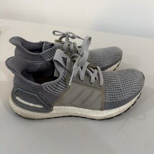 Adidas Gray Knit Sneakers